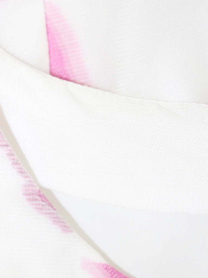 エムズグレイシー Jacquard Pink Dress 911332 ワンピース 38 ピンク 花柄 ITQIQMITL70C