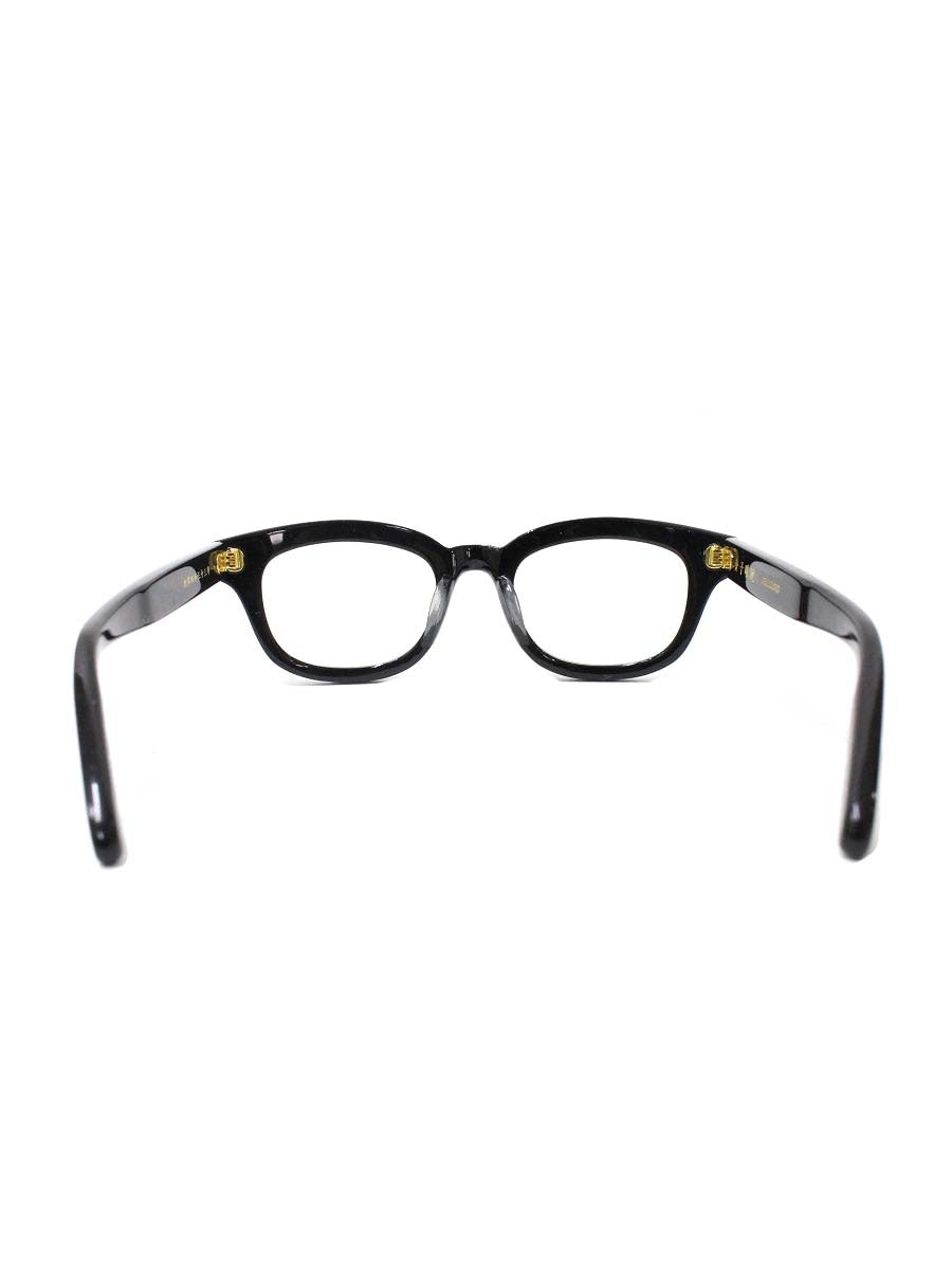 金子眼鏡 KC-33 メガネ  ブラック セルフレーム フルリム ウェリントン IT22NS5UH310