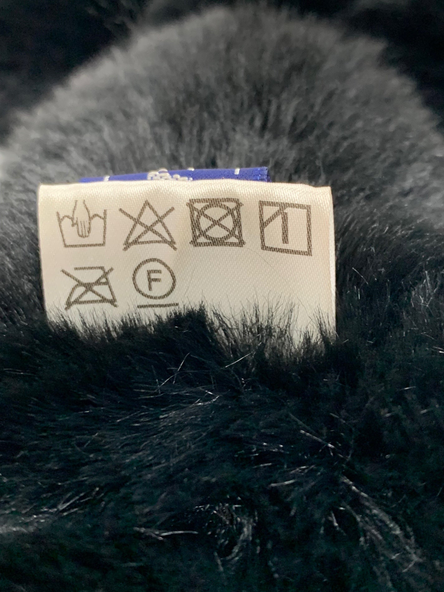 エムズグレイシー 096504 マフラー Ｆ ブラック フェイクファー リボン ITZ1R7LMZQ1C