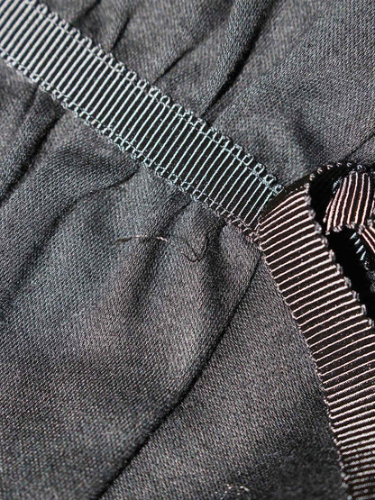 エムズグレイシー 415304 カットソー 40 ブラック フリル ITM5O7VFKX7S