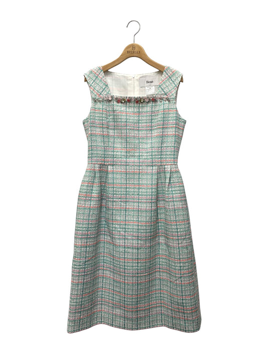 ルネ 6426080 ワンピース 36 グリーン マリアケント社製ツイード IT7927QRUKGF 【SALE】