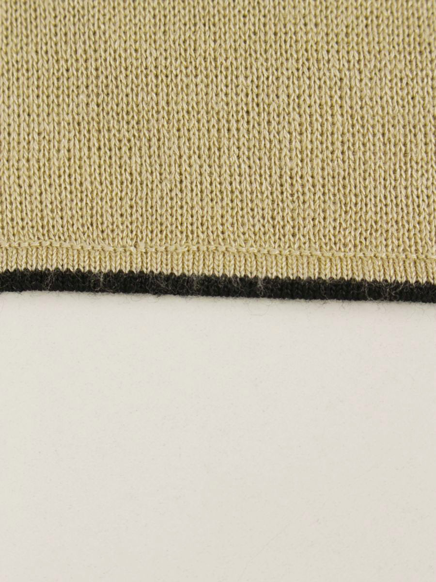 トゥービーシック UME95-767-40 ワンピース 40 ベージュ ニット ベロア リボン ITOOTTUX20FM