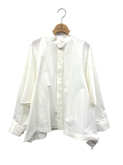 132 5. イッセイミヤケ TRAPEZOID SHIRT IL43FJ308 シャツ 3 ホワイト ITUKMD8X2Z68