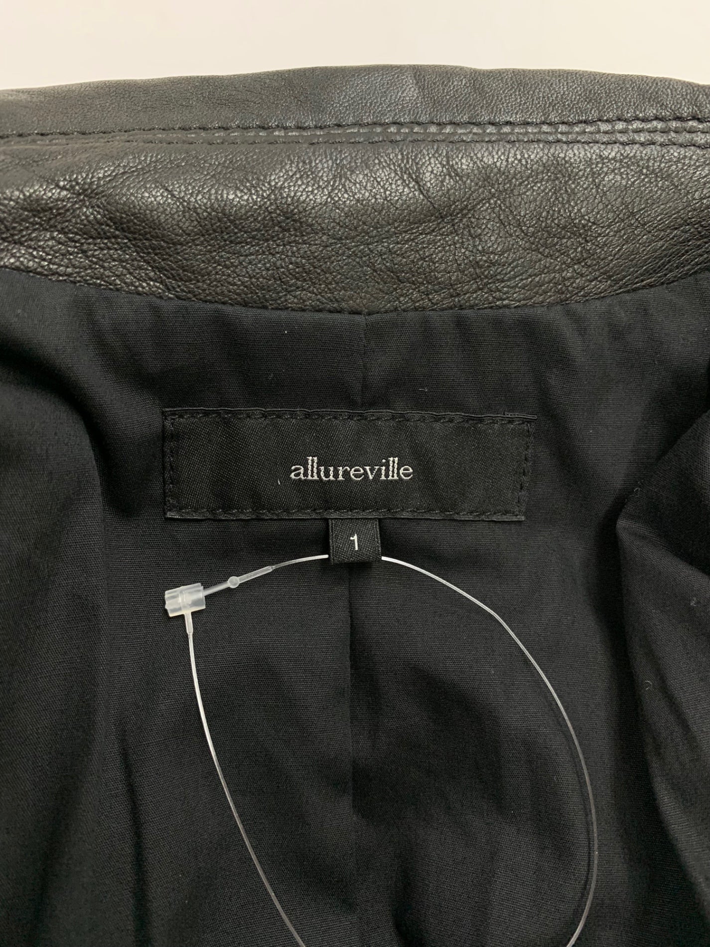 アルアバイル 201710-19-030-95-010 レザージャケット 1 ブラック ITGX6ZU1X0WI