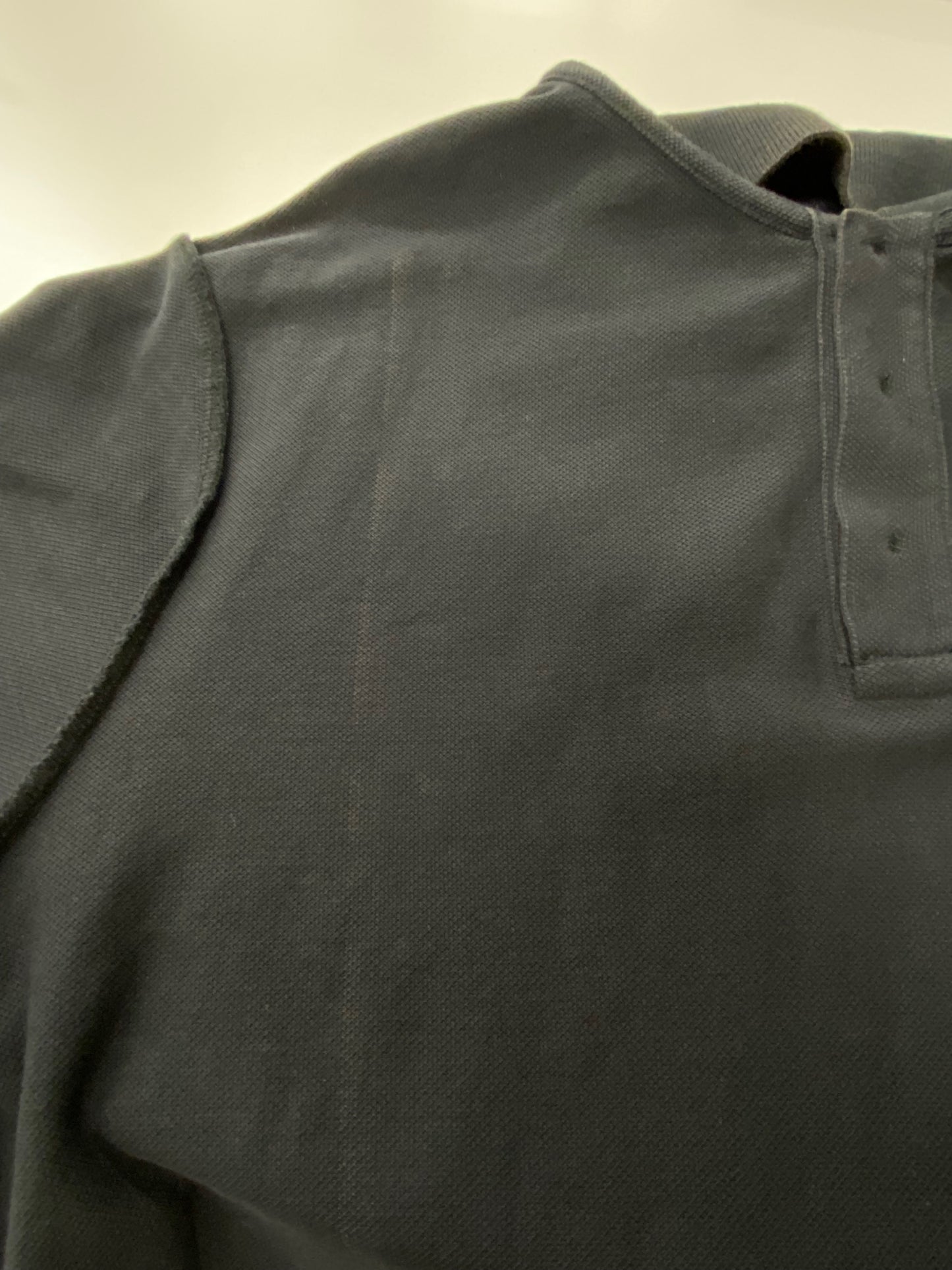 モンクレール MAGLIA POLO MANICA CORTA SHORT SLEEVED POLO SHIRT E10918305150 84556 ポロシャツ L ブラック コットン鹿の子(ピケ)生地 IT7HRCO3EA2W