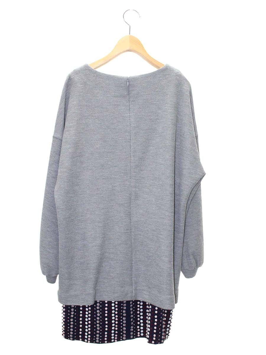 ダイアグラム 36331088-0 ワンピース 36 グレー スパンコール ITAQ55XD0TQ0