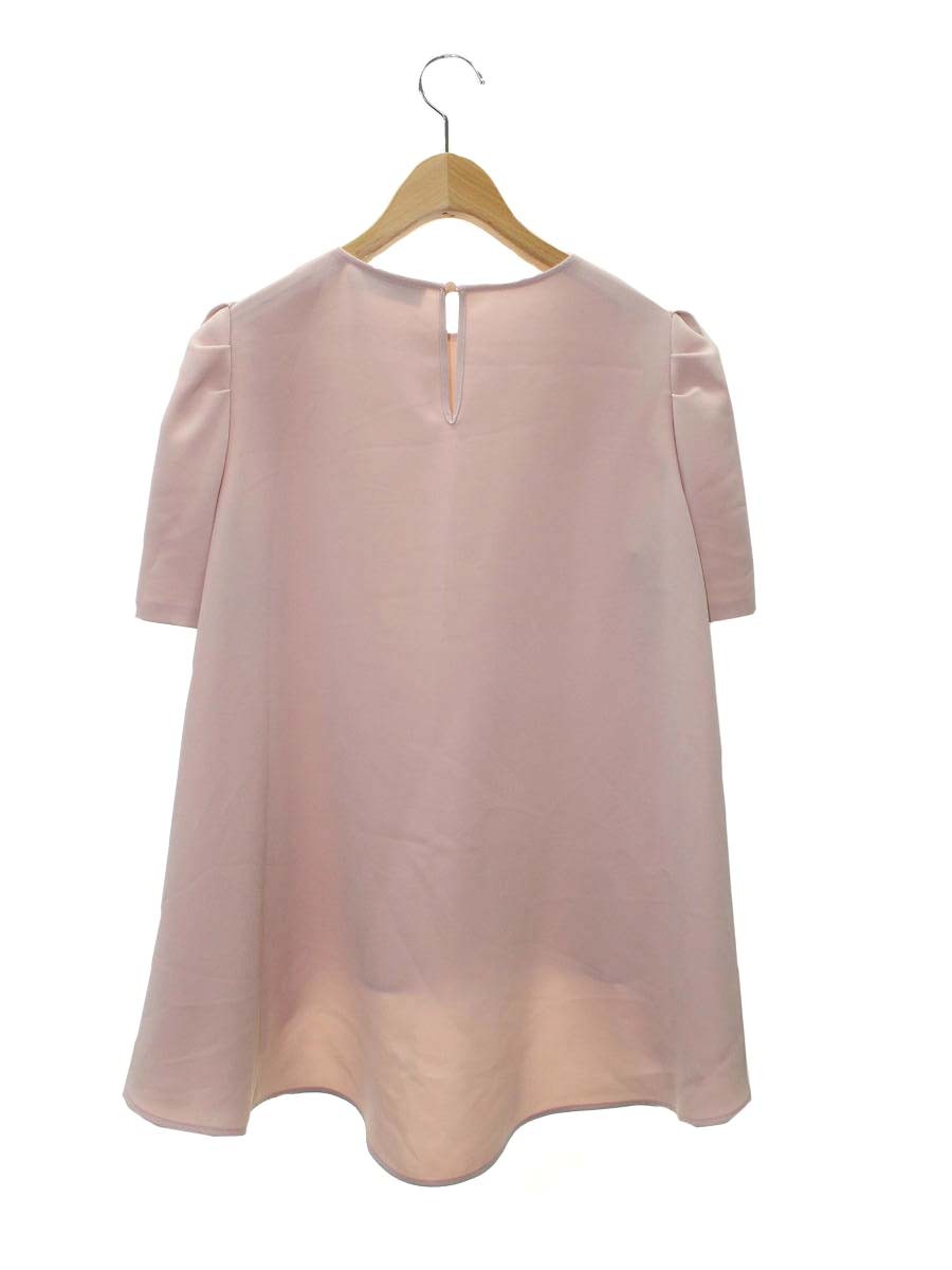 アベニールエトワール ツイストスリーブブラウス S345-041 38 ピンクベージュ ITT9RDZ25UV4