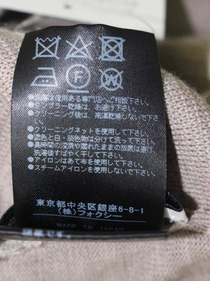 フォクシーニューヨーク collection 37454 パンツ 38 ベージュ ワイド ウール ITSRAVOW20NN