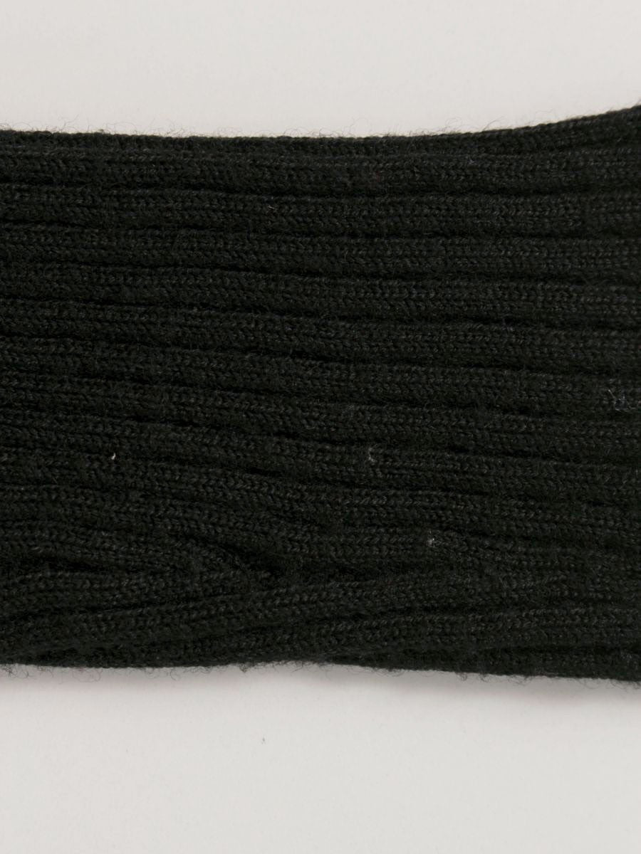 エムズグレイシー 818593 カーディガン 40 ブラック リブ パールビジュー ITAW7IK4QAGC