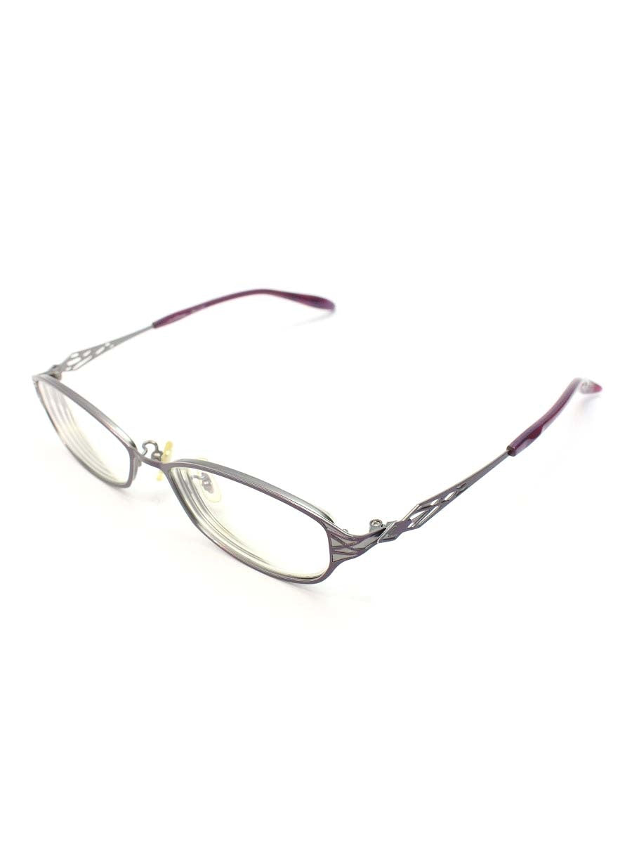 ビビッド ムーン VM-11151 メガネ パープル メタルフレーム スクエア C-250 IT8C5A3OY7SW