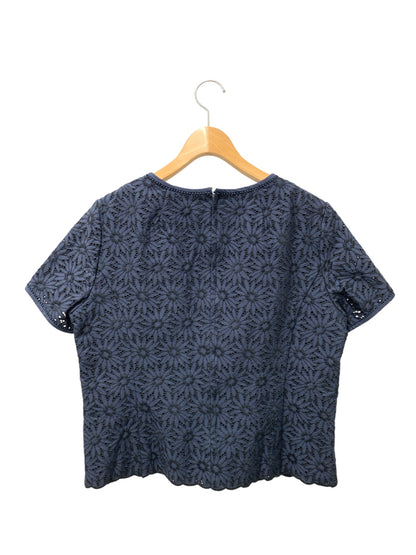 レリアン SA-1601539 セットアップ 13+ ネイビー フラワー刺繍 IT533JOE63EZ