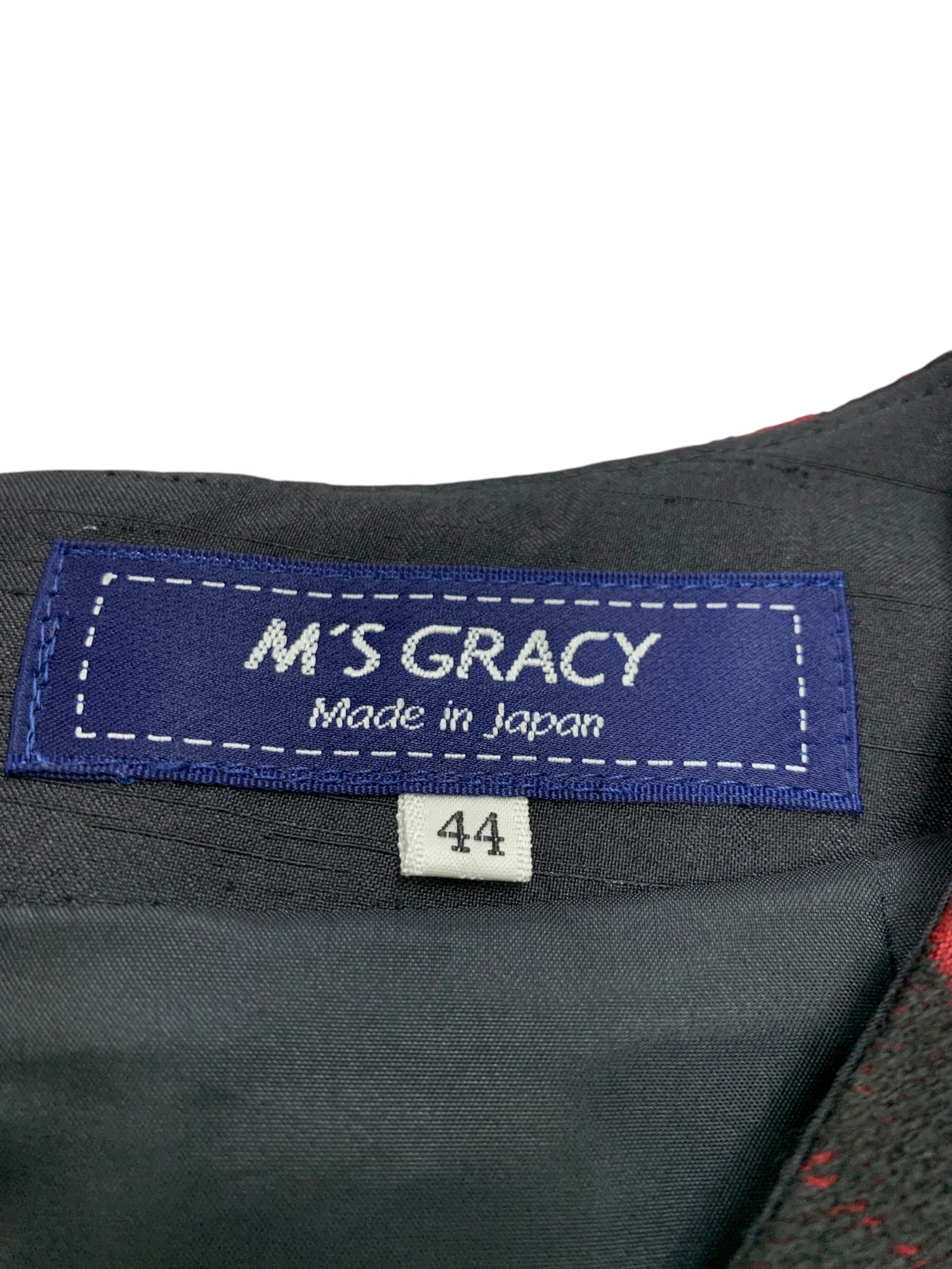 【美品】M'S GRACY エムズグレイシー ブルゾン エンボス フラワー M'S GRACY 2025 SUMMER Collection | msgracy