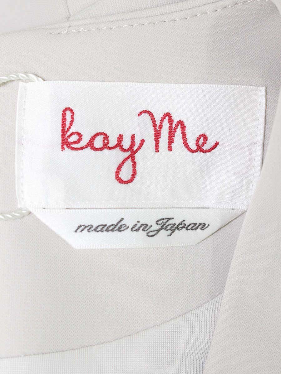 ケイミー OAKJ4256 ワンピース 7 ベージュ フレアー 着やせ ウオッシャブル IT9ET40TDSEK 【SALE】