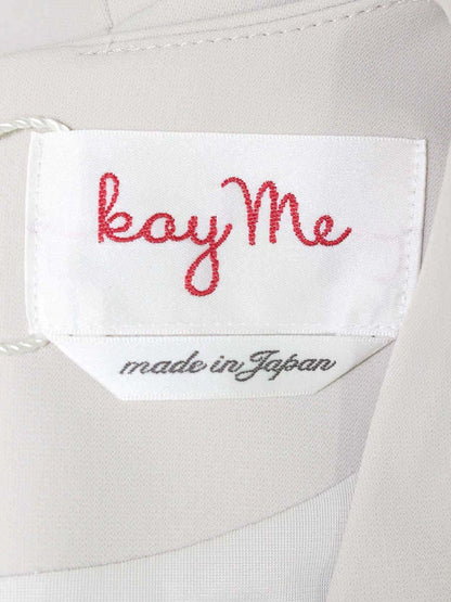 ケイミー OAKJ4256 ワンピース 7 ベージュ フレアー 着やせ ウオッシャブル IT9ET40TDSEK 【SALE】