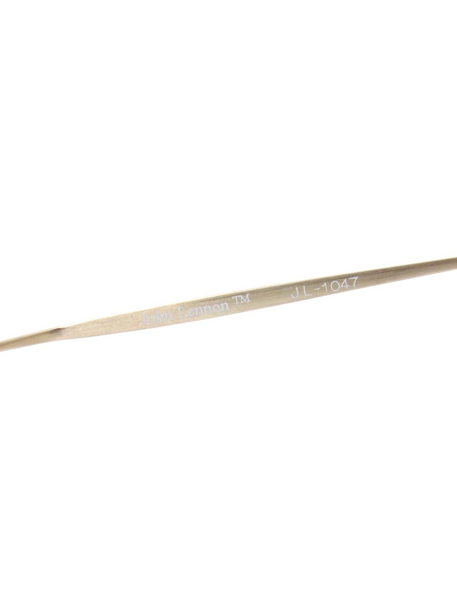 ジョンレノン JL-1047 メガネ ゴールド/ブラウン チタニウムフレーム フルリム ラウンド ITH86KSOZCDC