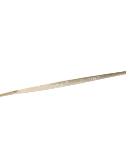 ジョンレノン JL-1047 メガネ ゴールド/ブラウン チタニウムフレーム フルリム ラウンド ITH86KSOZCDC