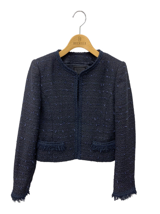 フォクシーブティック Jacket Tweed Noble 42039 ジャケット 38 ネイビー 2023年増産品 ITM9LMNWW1I2