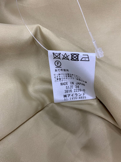 ダイアグラム ドルマントレンチコート 38162228 34 イエロー ITZSI7LNG350 【SALE】