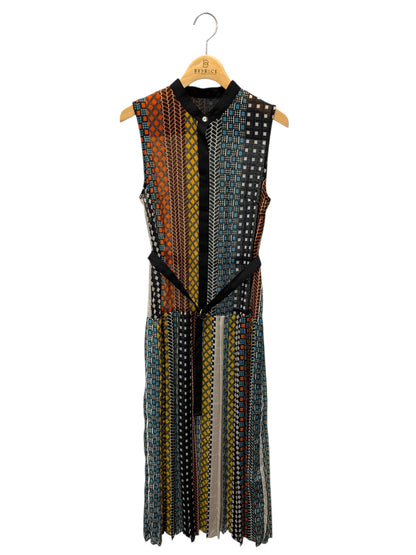 ダイアグラム 03233 ワンピース 36 マルチカラー プリーツ ITJTUXGQCNQS