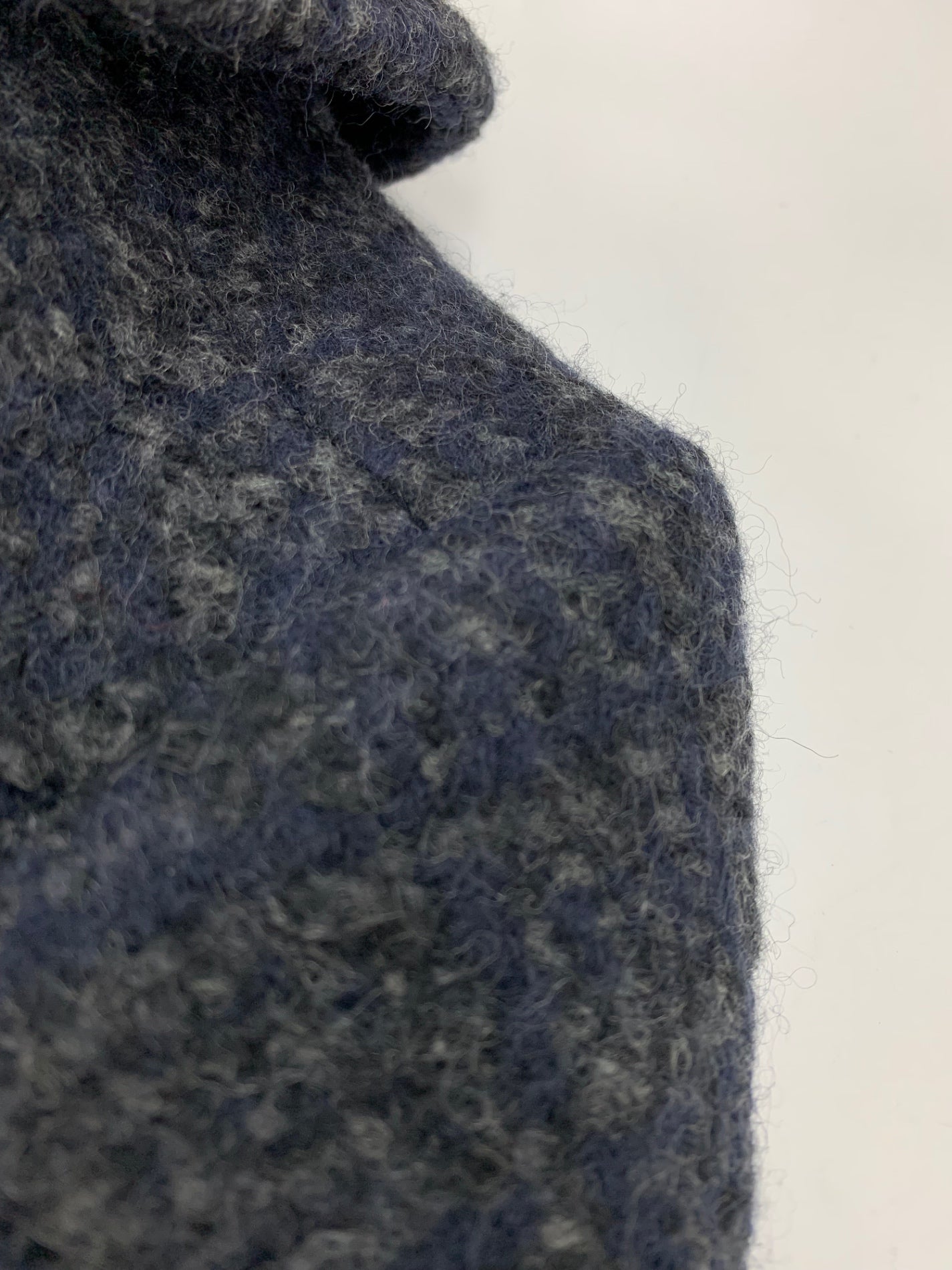 ミュウミュウ AMM1 2011 106 ウールコート 38 グレー IT87MEG36P9C