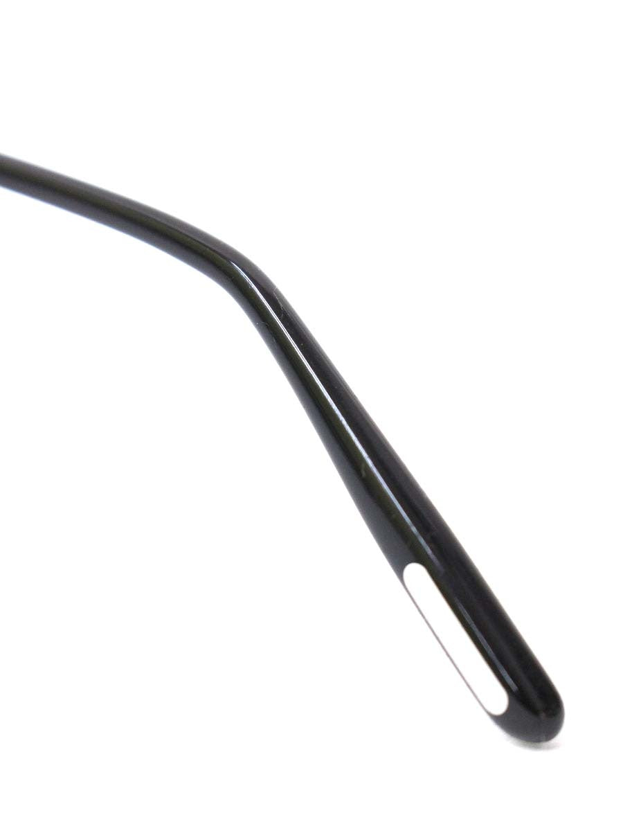 ユウイチトヤマ U-122 メガネ ブラック セルフレーム フルリム ラウンド IT9YU3ZKF4K8