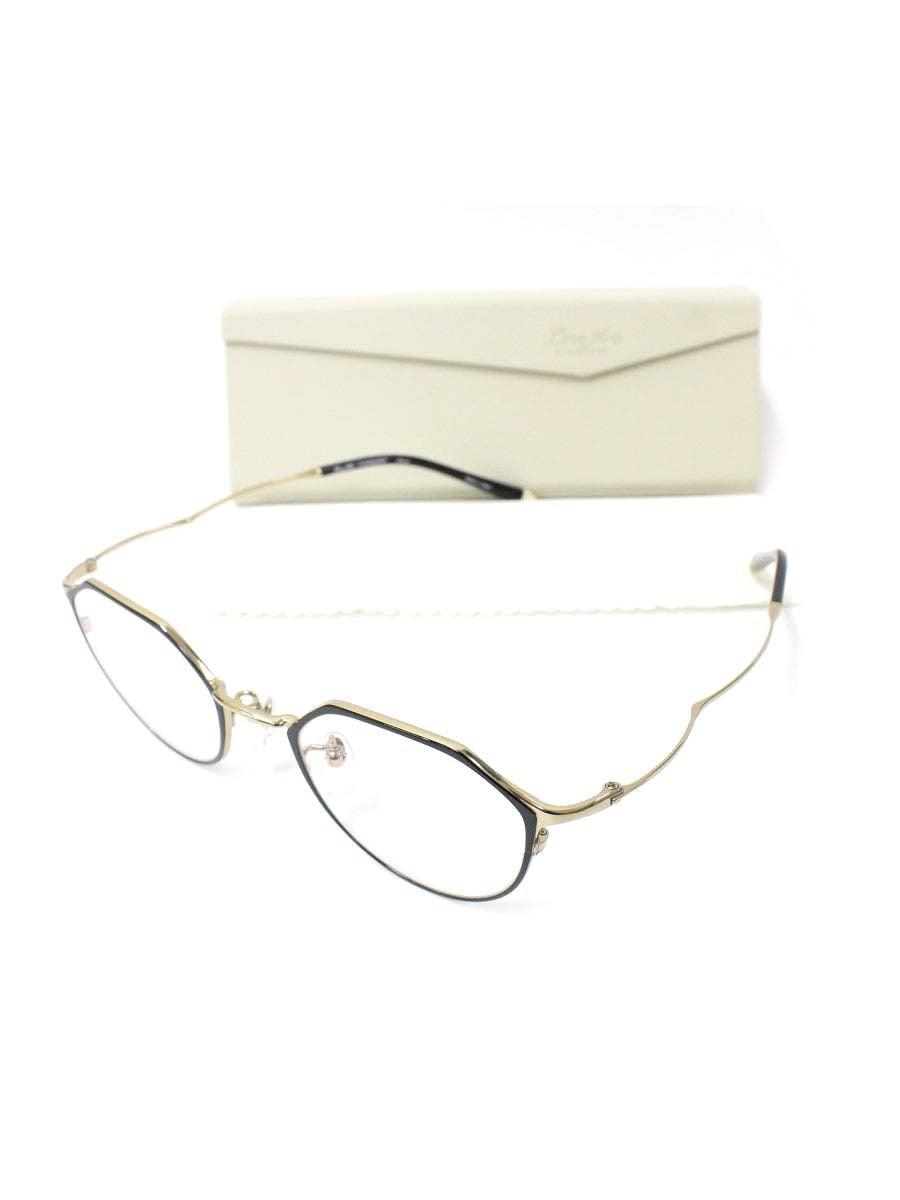 ラインアートシャルマン Solo XL11310 メガネ ブラック/ゴールド メタルフレーム フルリム クラウンパント ITHLCIO3IDVK