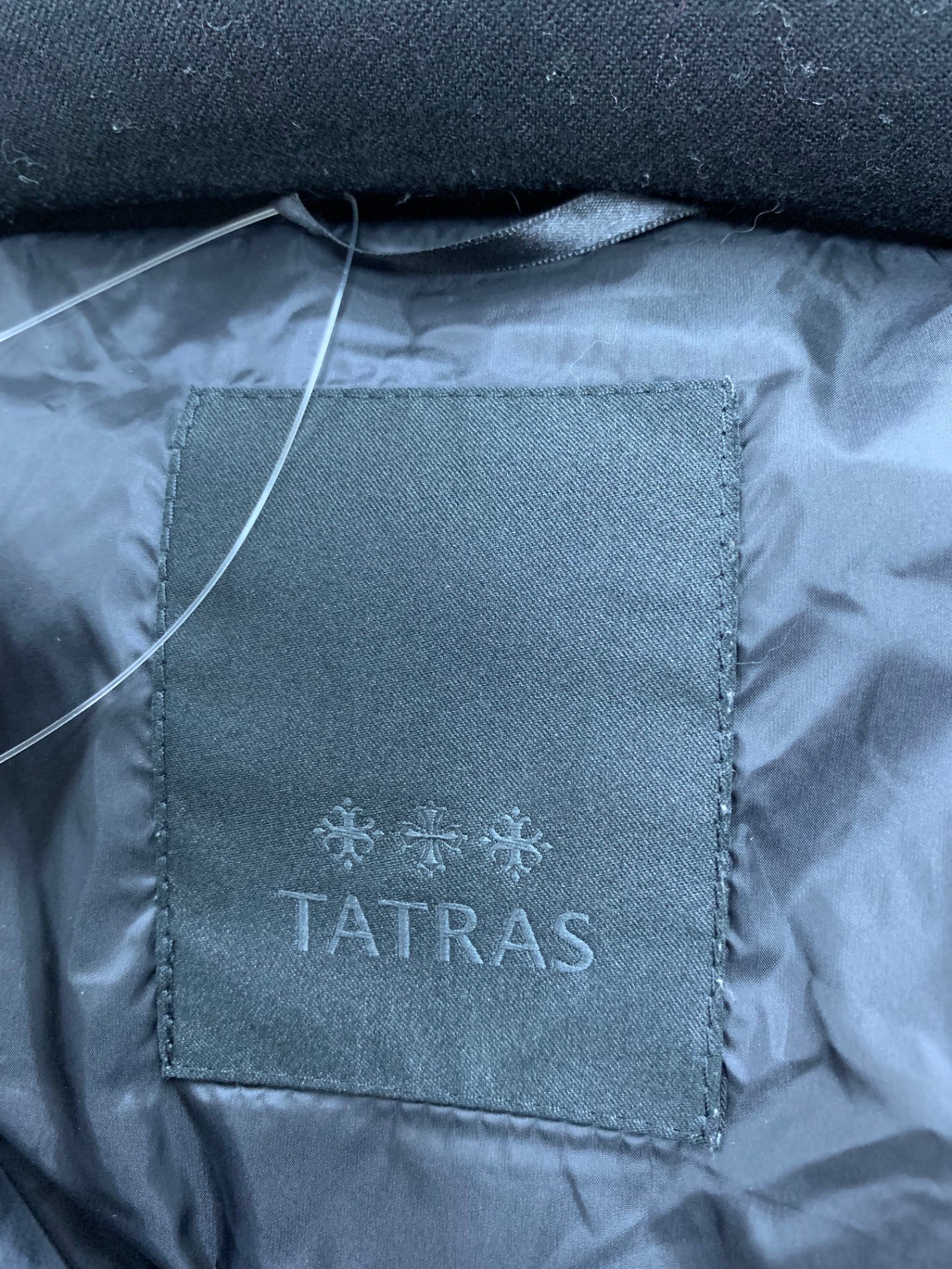 タトラス LAVIANA LTA19A4571 ロングダウンコート 04 ブラック ファー IT3VS0WVXS8G