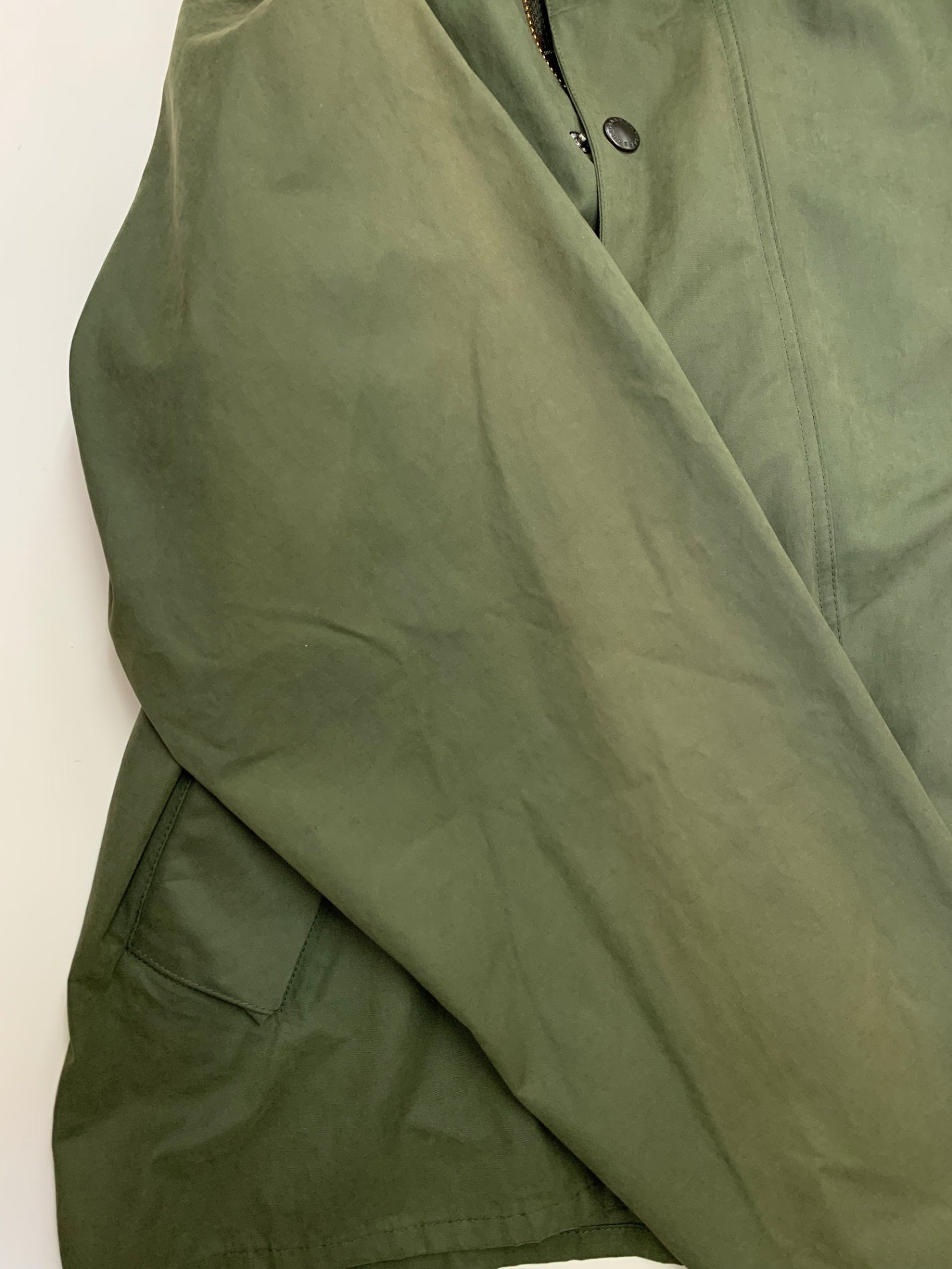 バブアー OS TRANSPORT CASUAL 241MCA0931 ジャケット 40 カーキグリーン ピースチキン素材 ノンワックスモデル ITUH65XBRJEG