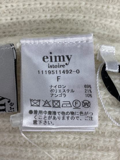 エイミーイストワール パールポイントアンゴラニットトップス  1119511492-0 F ホワイト 2019AW ITHYSY1XZ1B8