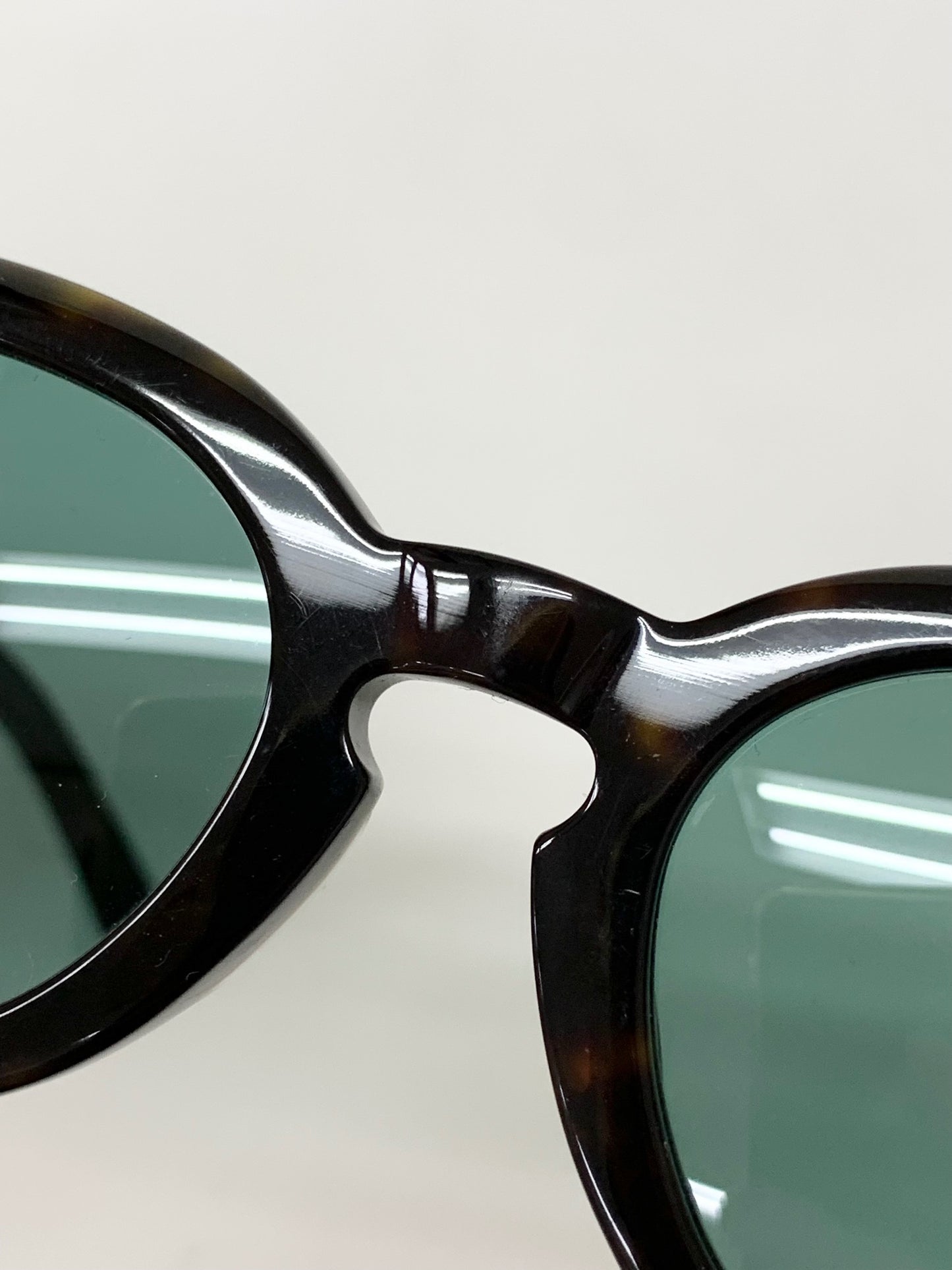 ayame（アヤメ） KORO サングラス ブラウン コロ DHV 4C Emerald セルフレーム フルリム ウェリントン ITG1FPH7UAPK