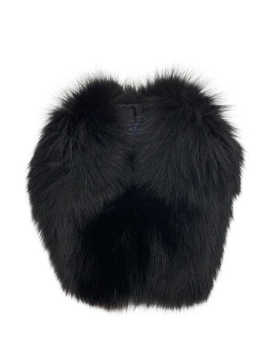 エムズグレイシー マフラー ブラック フォックスファー ティペット 襟巻き IT73GIL5U4WO