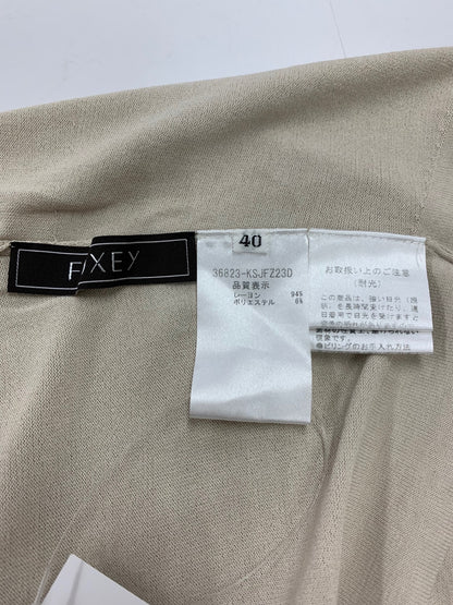 フォクシーブティック Upper Standard 36823 カーディガン 40 ベージュ 2019年度増産品 IT42U38XGQIC