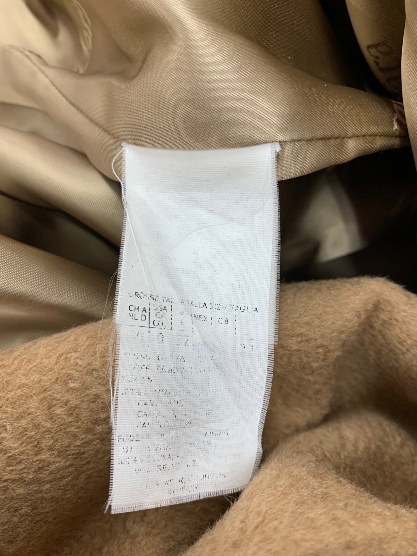 マックスマーラ 708441500005 ラップコート キャメル キャメル ITO8PNL0KDA0 【SALE】