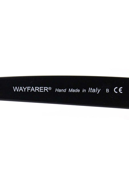 レイバン WAYFARER RB2140F メガネ ブラック ウエリントン ITSMT679JSJY