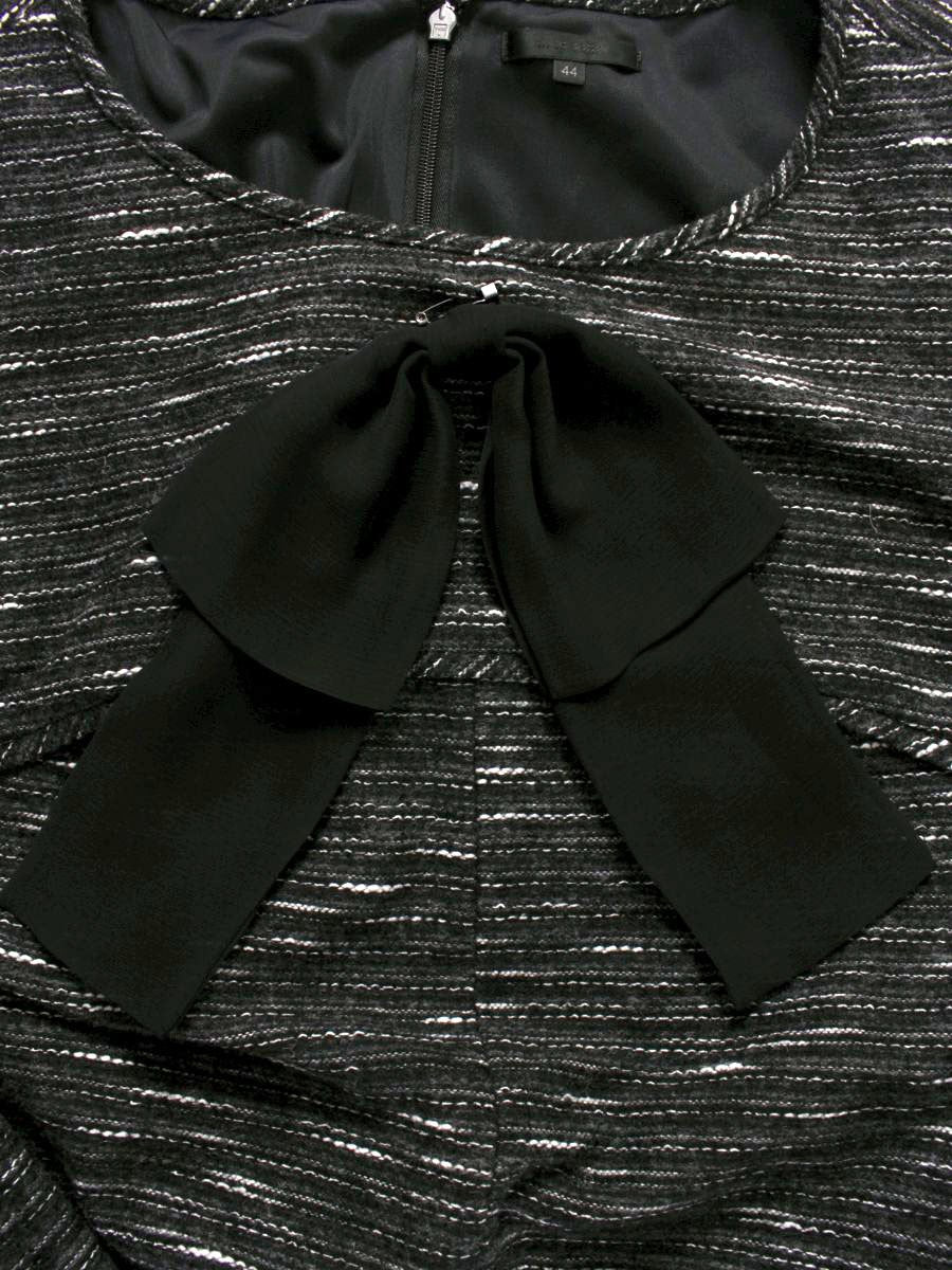 トゥービーシック W7J03-670-09 ワンピース 44 グレー ウール IT14J67821NX