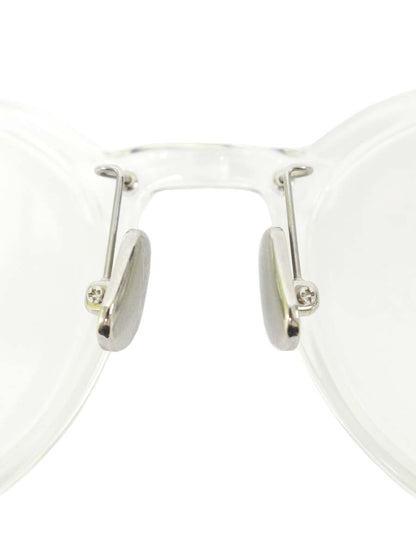 ブラン B0034 メガネ 透明/ライトゴールド セルフレーム フルリム ボストン ITH21OG4CCZO