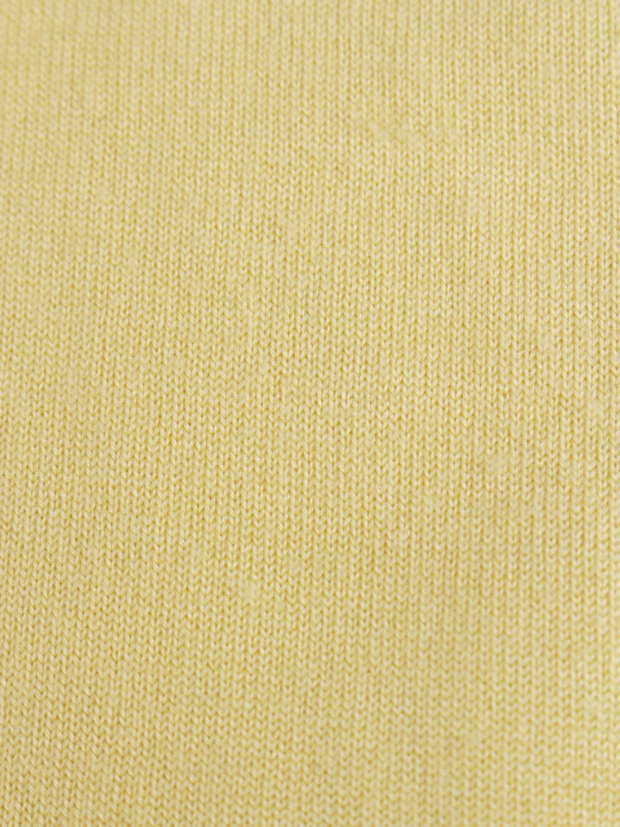 フォクシーブテック 42530 カーディガン 40 イエロー カシミア シルク ニット ITDMKWGBU734 【SALE】