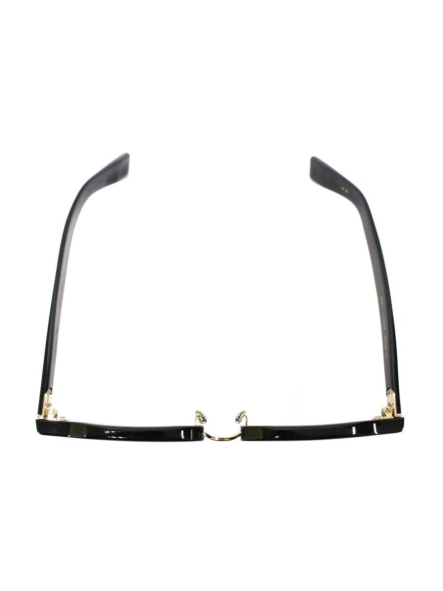 アイヴァン7285 649 メガネ ブラック/ゴールド コンビフレーム フルリム ボストン ITPZ43CFMB1Z