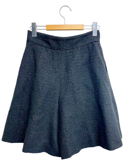 フォクシーブティック 39558 ハーフパンツ 38 ブラック ツイード ラメ キュロット ITBRSQQ51Q4K