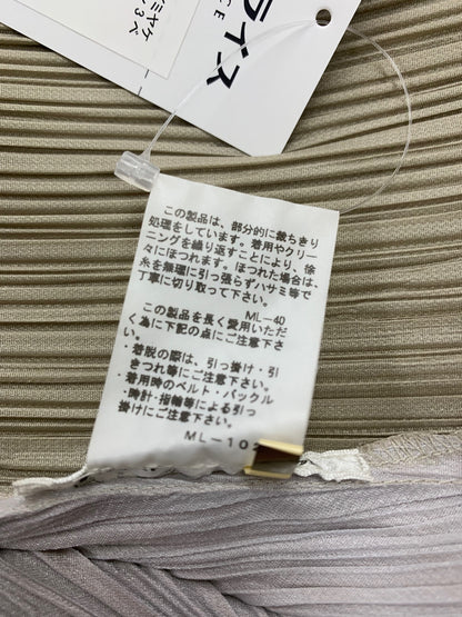 プリーツプリーズイッセイミヤケ PP51-JA581 カーディガン 3 ベージュ ロング ITWNB81U6ERW