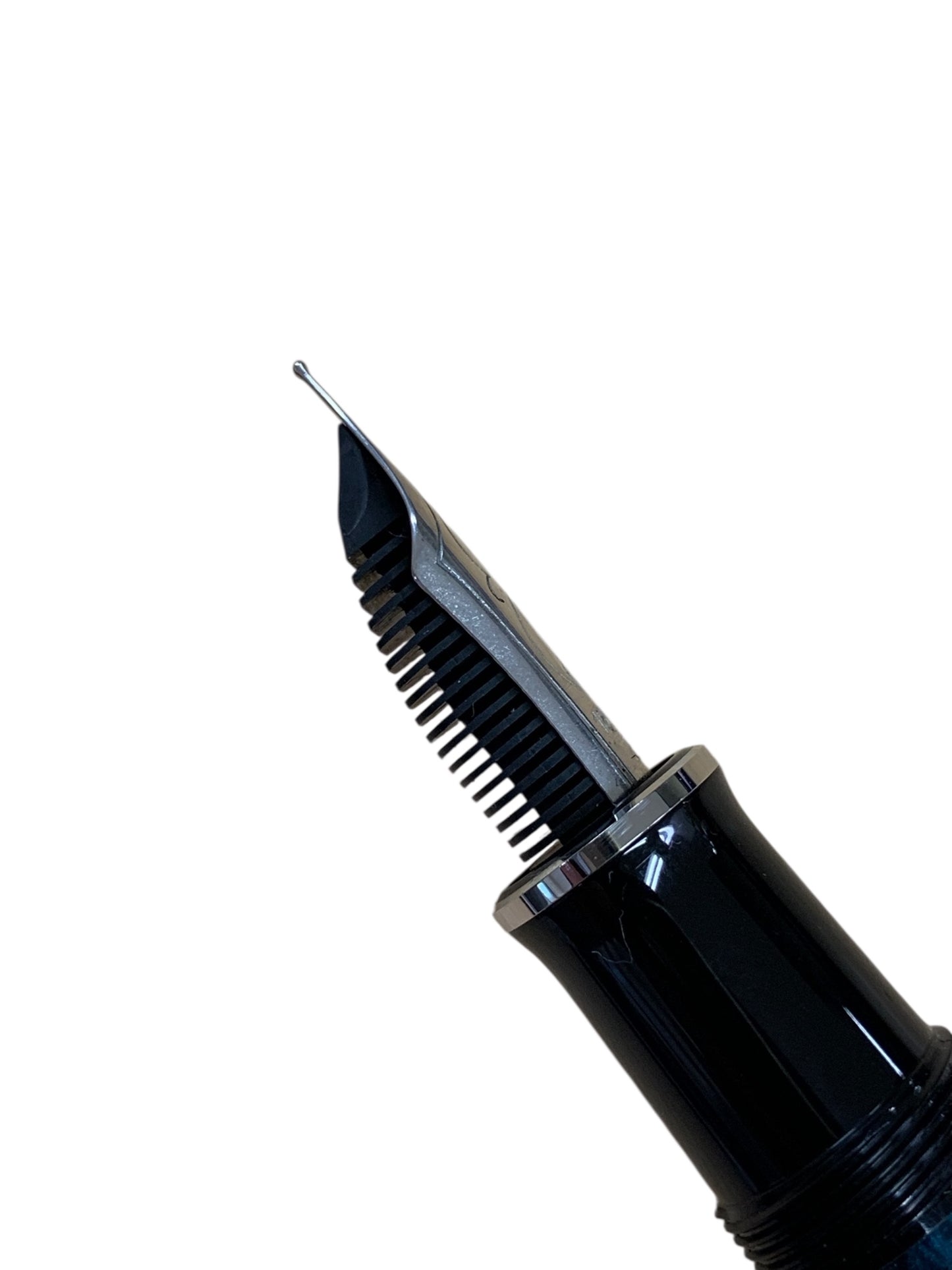 ペリカン 万年筆 スーベレーン M805 オーシャンスワール グリーンブルー EF 18C 750 ITYRETFSML5K