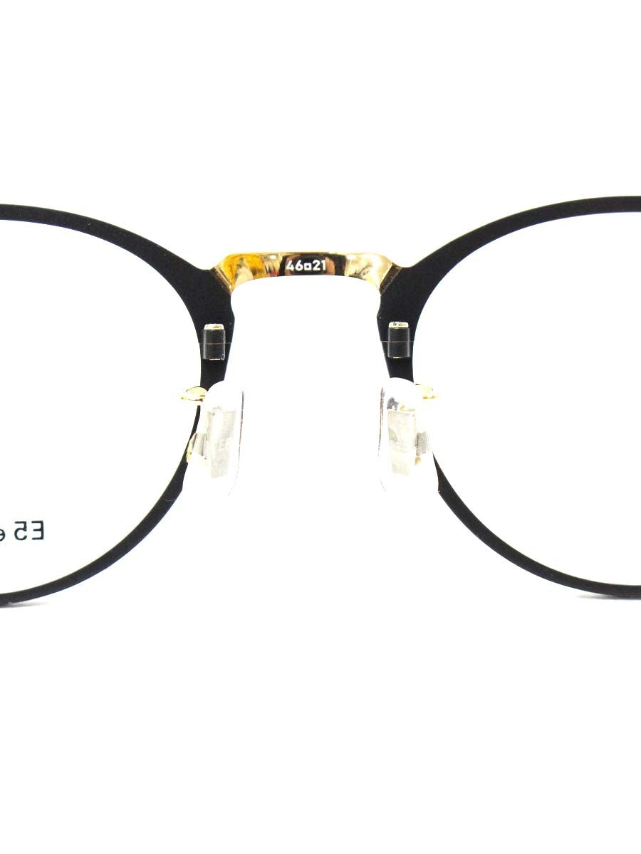 イーファイブアイヴァン m19 メガネ ブラック/ゴールド ボストン MBKWG/WG ITAOUQRK5RZS