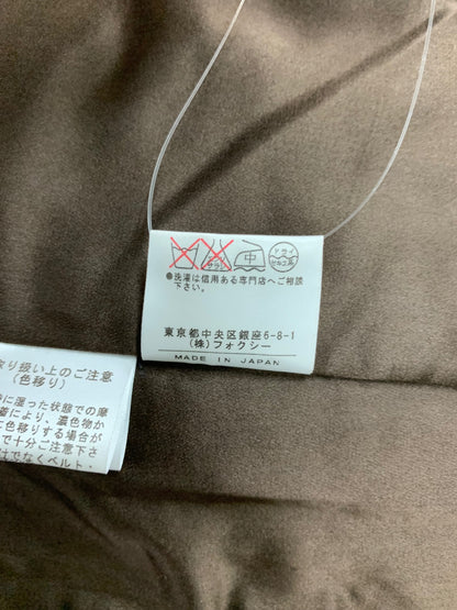 フォクシーブティック ACAE11-01 コート 38 ブラック カシミヤ SP品 ITO6NVNQL4QY