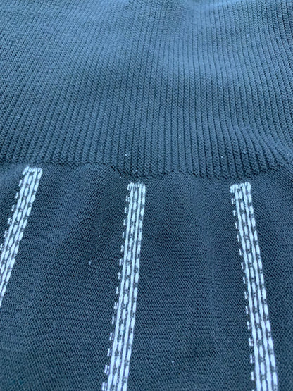 エムズグレイシー 628301 ワンピース 40 ブラック ニット リブ ITXSRXOZ2K3C