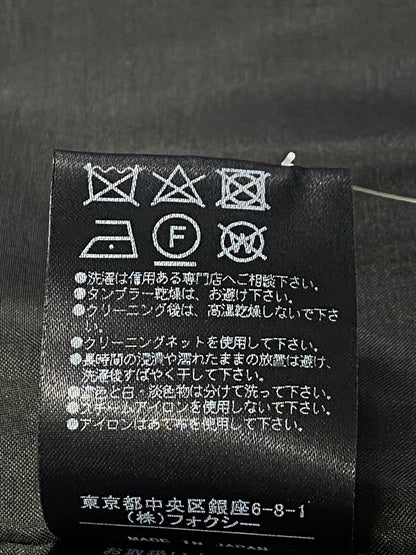 フォクシーブティック 36738 Tシャツ カットソー 38 ブラック フリル ノースリーブ IT98JWNWWS1C