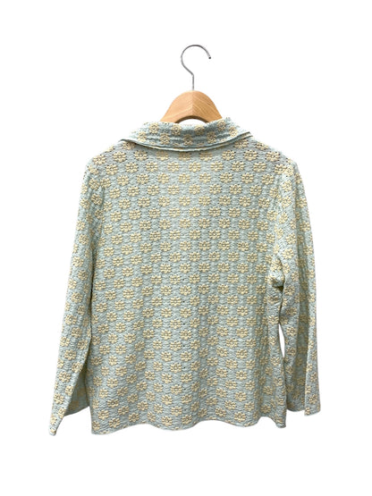 スーパービューティー ジャケット 40 ブルー サマー フラワーモチーフ ITPQH3IAFWIO