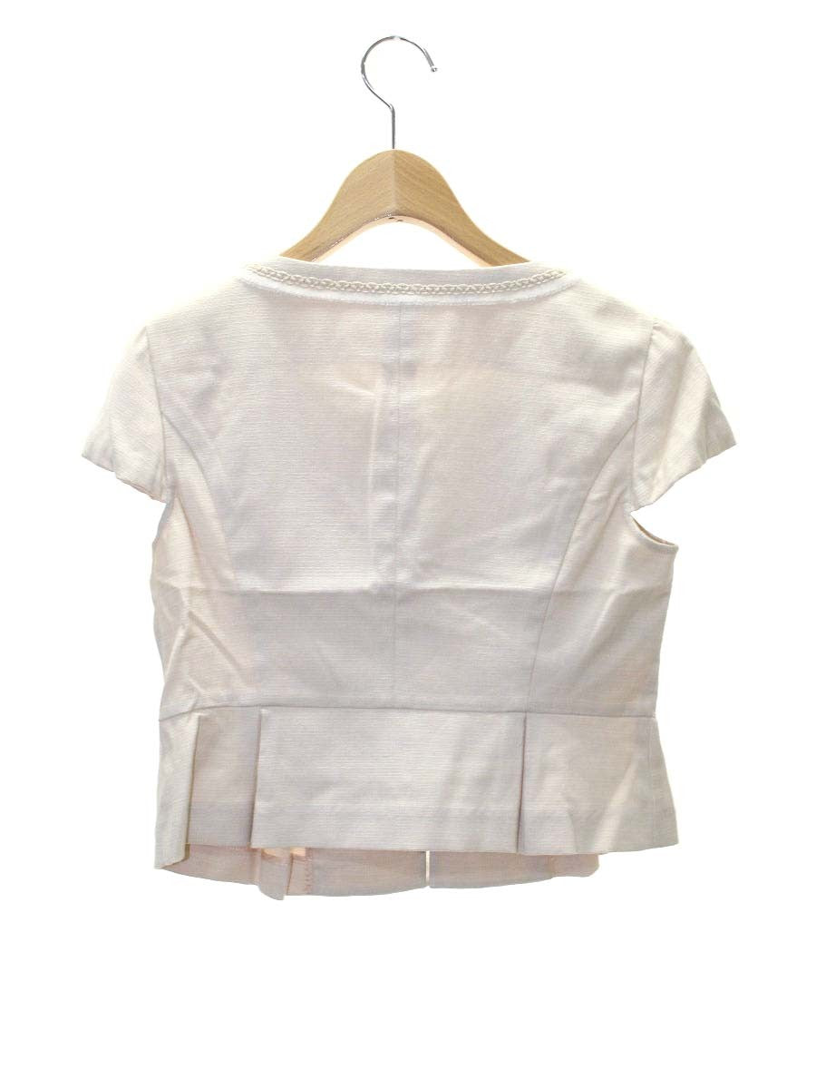 トッカ JKTOCM0580 ジャケット 0 ベージュ ノーカラー ITJJ9YCLJ4WY 【SALE】