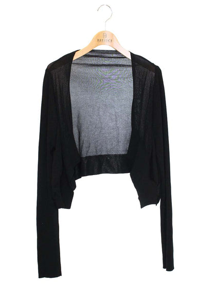 フォクシーブティック Cardigan Petal  42971 カーディガン 40 ブラック ITO794KNUFKE