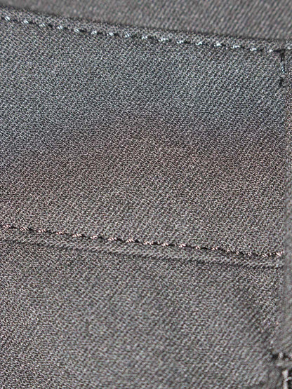 トゥービーシック W5R01-405 パンツ 40 ブラック ストレッチ 裾リボン ITC1CQKOEBQ8