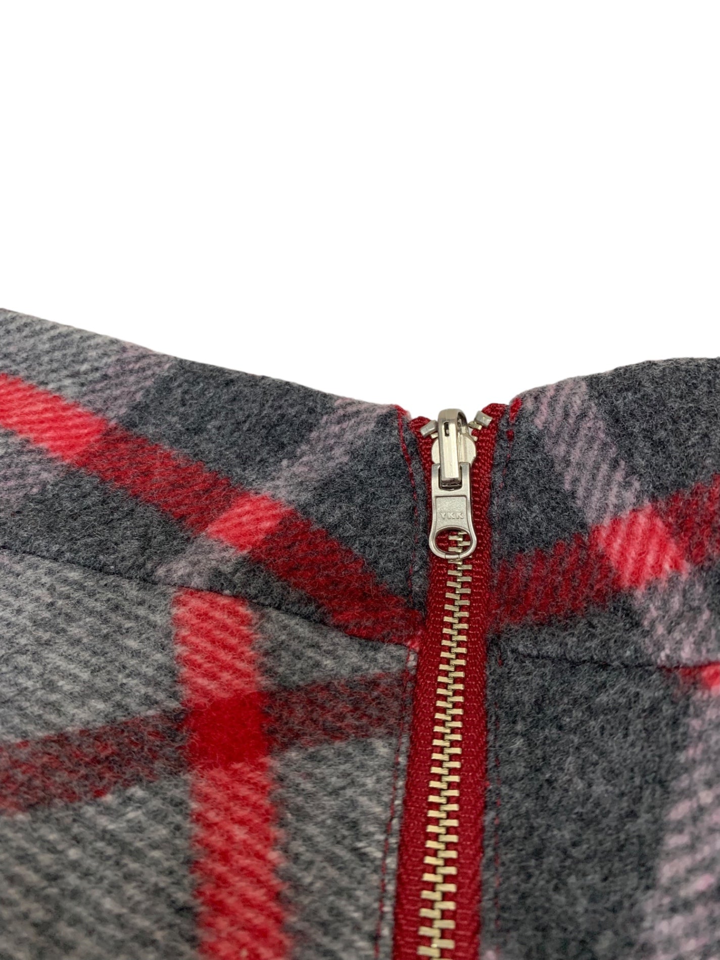 エムズグレイシー リバーシブルフレアースカート 217622 40 レッド ウール ITRYC54OCTR9